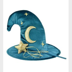 Den Goda Fen Udkldning - Troldmandshat og Tryllestav - Turkis