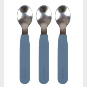 Filibabba Skeer - 3-pak - Silikone - Powder Blue