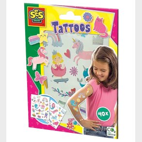 SES Creative - Tatoveringer - 40 stk. - Eventyr