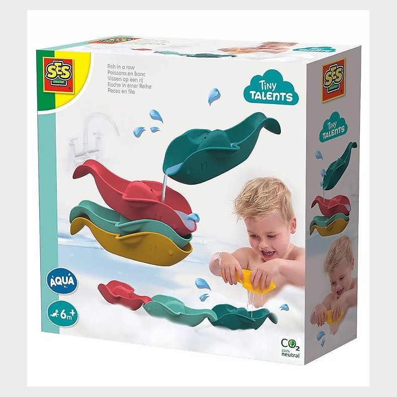 SES Creative Badelegetj - Fisk P Stribe