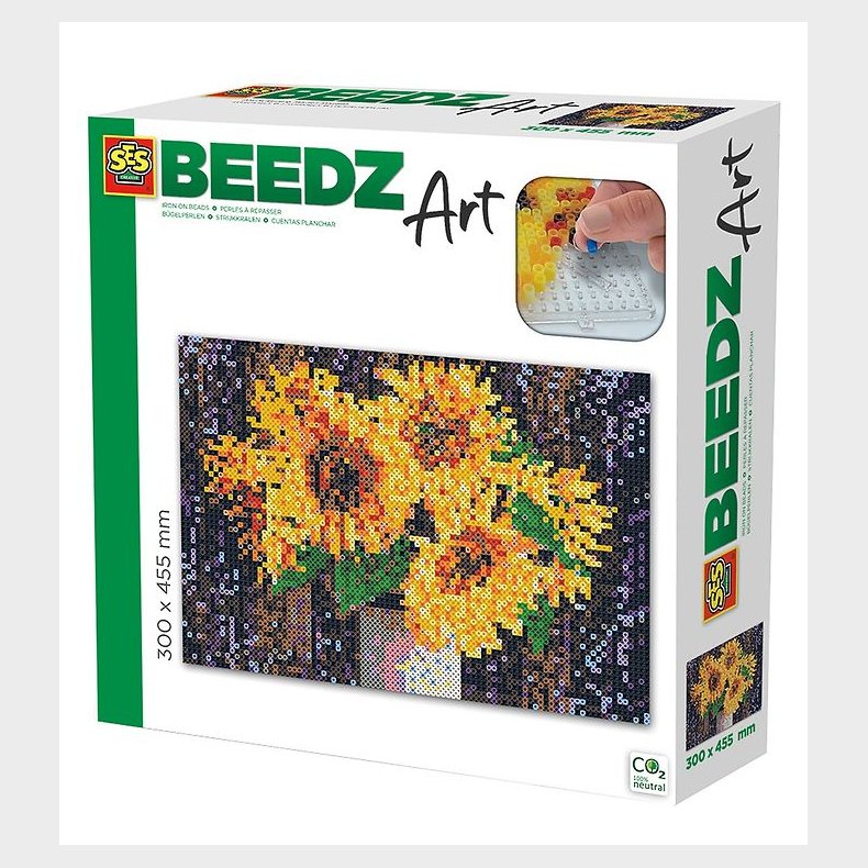 SES Creative - Strygeperlest - 7.000 stk. - Solsikker