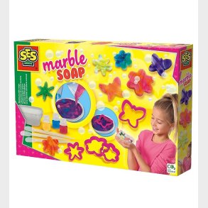 SES Creative Aktivitetsst - DIY - Lav Din Egen Sbe - Marmor