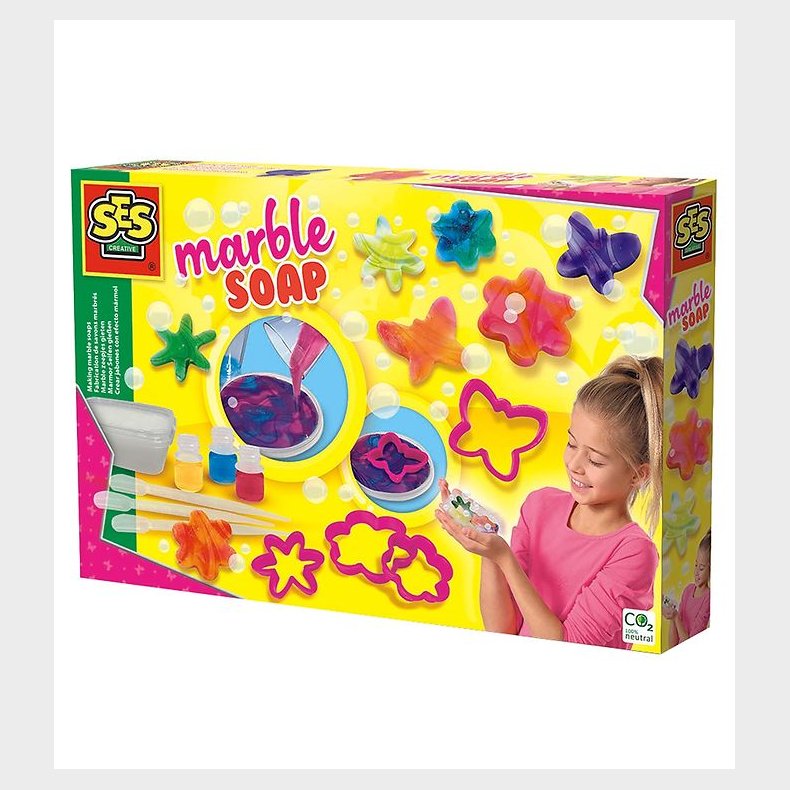 SES Creative Aktivitetsst - DIY - Lav Din Egen Sbe - Marmor