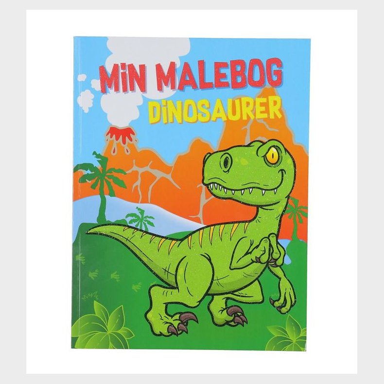 Forlaget Bolden Malebog - Dinosaurer