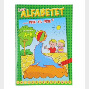 Forlaget Bolden Aktivitetsbog - Lr Alfabetet med Prik til Prik