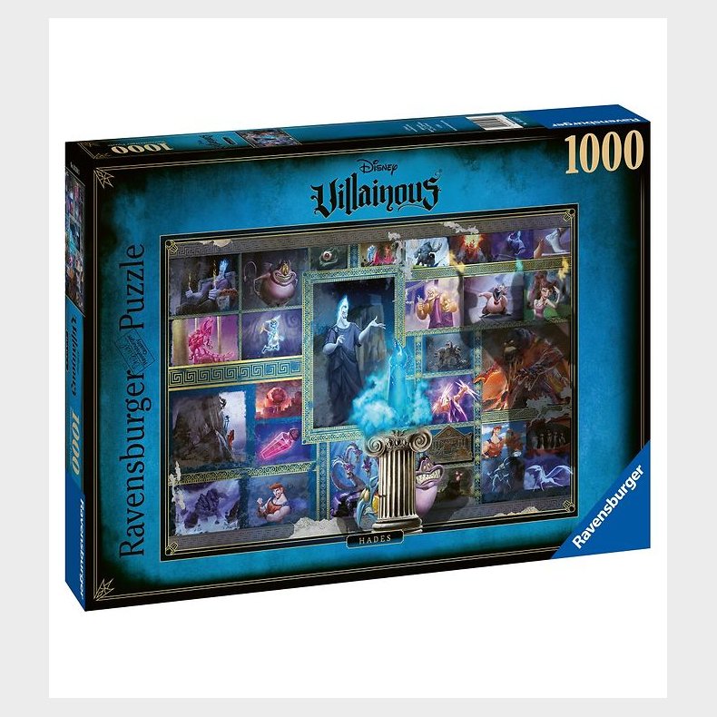 Ravensburger Puslespil - 1000 Brikker - Villainous: Hades