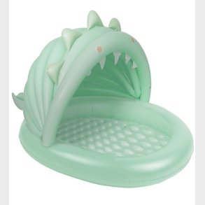 SunnyLife Badebassin - 100x115 cm - Grn Dino