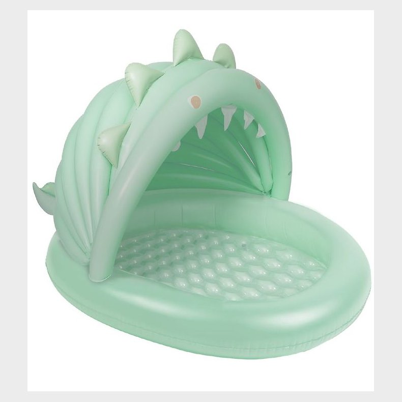 SunnyLife Badebassin - 100x115 cm - Grn Dino