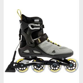 Rollerblade Rulleskjter - Macroblade - 80 ABT - Silver/Neon Yel