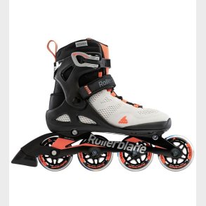 Rollerblade Rulleskjter - Macroblade - 80 W - Gray/Coral