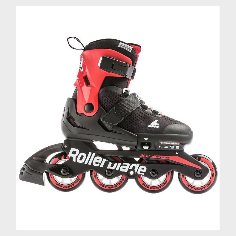 Rollerblade Rulleskjter - Microblade - Black/Red