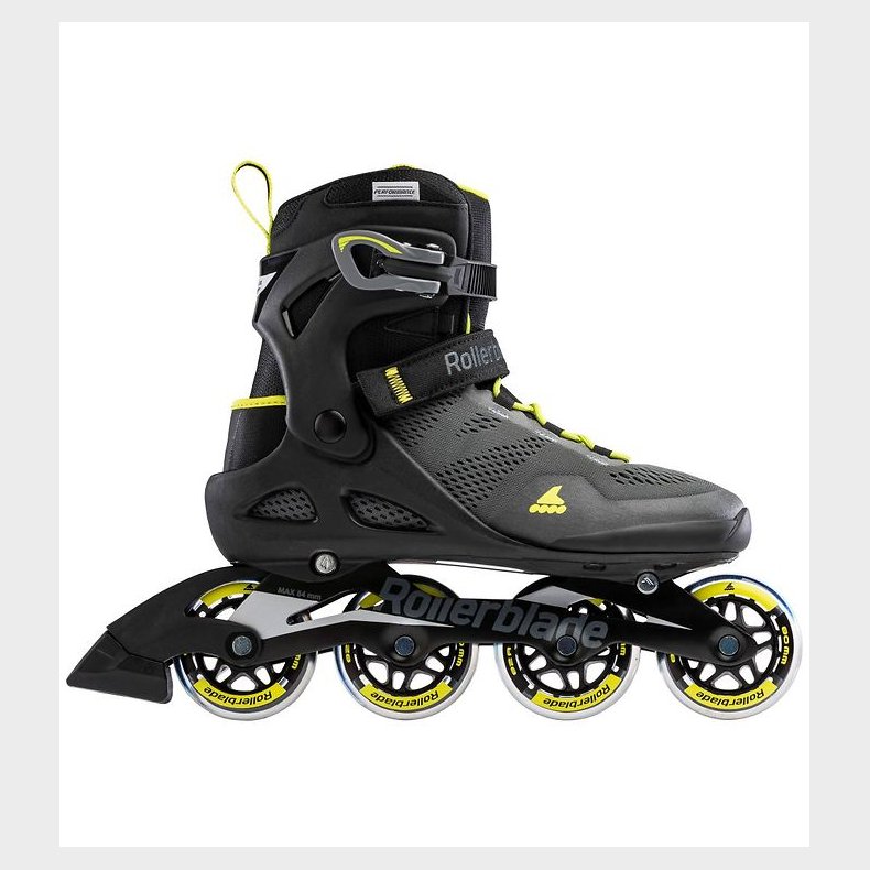 Rollerblade Rulleskjter - Macroblade 80 - Black/Lime