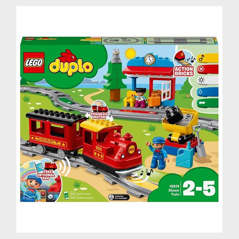 LEGO DUPLO - Damptog 10874 - 59 Dele