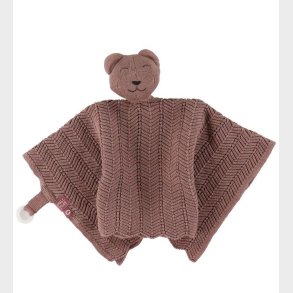 Smallstuff Nusseklud - 35x35 cm - Dark Rose Teddy