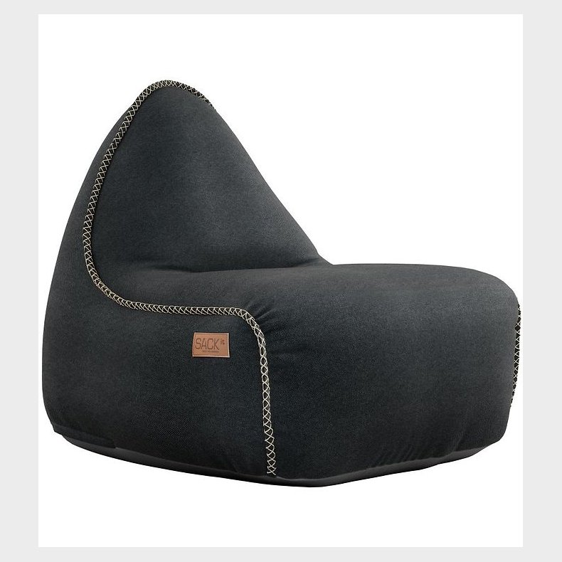 SACkit Skkestol - Canvas Lounge Chair - 96x80x70 cm - Sort