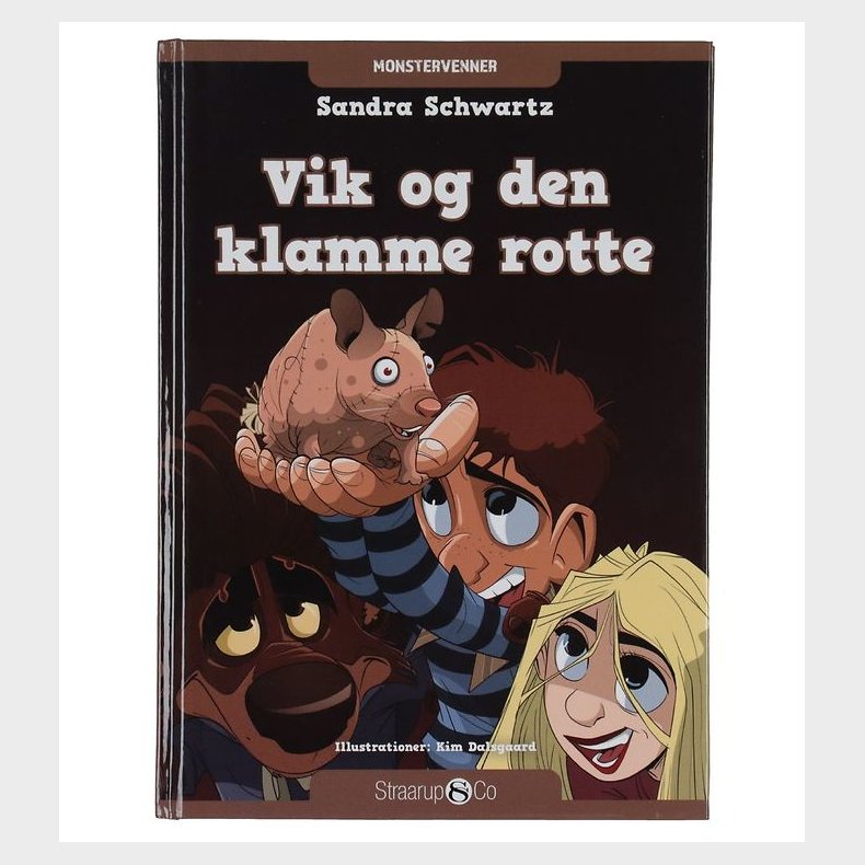 Bog - Monstervenner 5 - Vik og Den Klamme Rotte Straarup &amp; Co