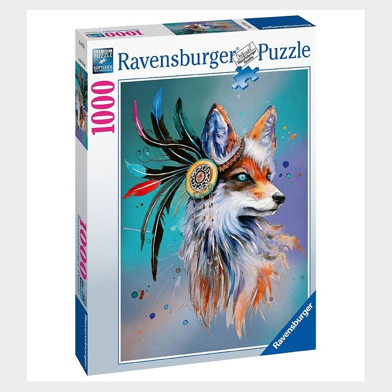 Ravensburger Puslespil - 1000 Brikker - Spirit Fox