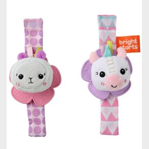 Bright Starts Biderangle - 2-pak - Enhjrning & Lama