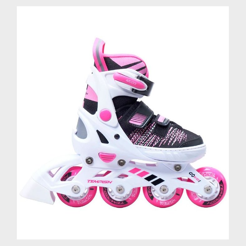 Tempish Rulleskjter - GoKid Girl - Hvid/Rosa