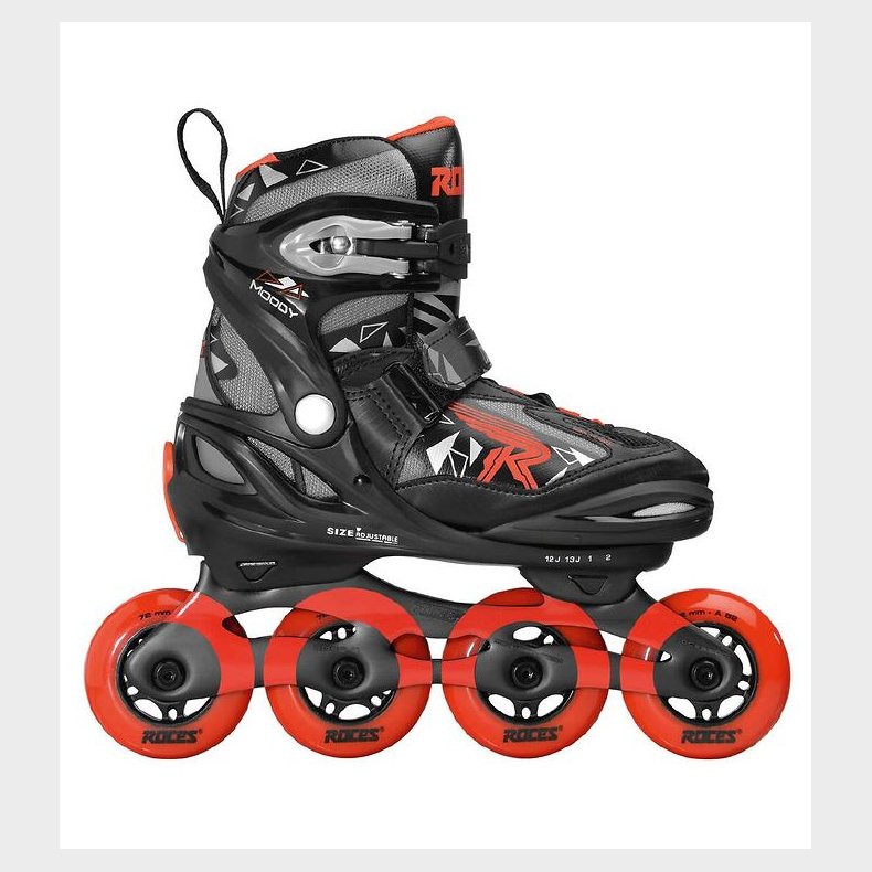 Roces Rulleskjter - Moody Boy TIF - Sort/Rd