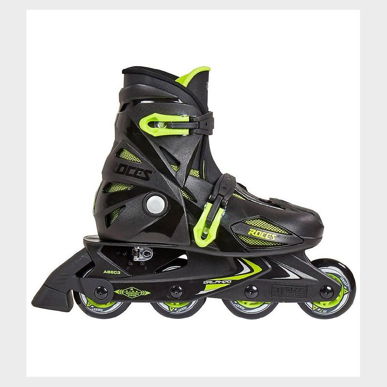 Roces Rulleskjter - Orlando III - Sort/Lime