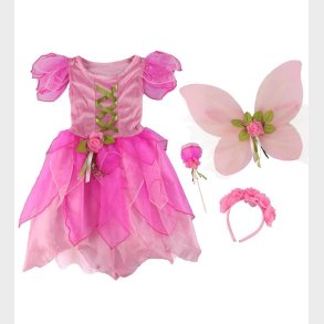 Den Goda Fen Udkldning - Fekjole m. Vinger/Tryllestav - Rosa