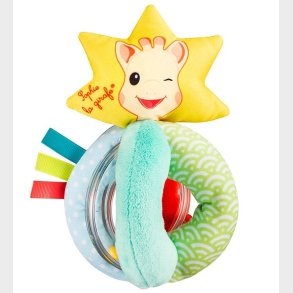 Sophie la Girafe Rangle m. Perler - Multifarvet