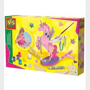 SES Creative Aktivitetsst - DIY - Enhjrning - Byg Selv