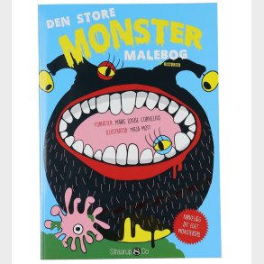 Malebog - Den Store Monster Malebog - Dansk Straarup & Co