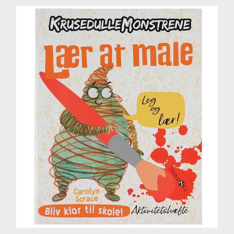 Bog - Krusedulle Monstrene - Lr at Male - Dansk Straarup &amp; Co