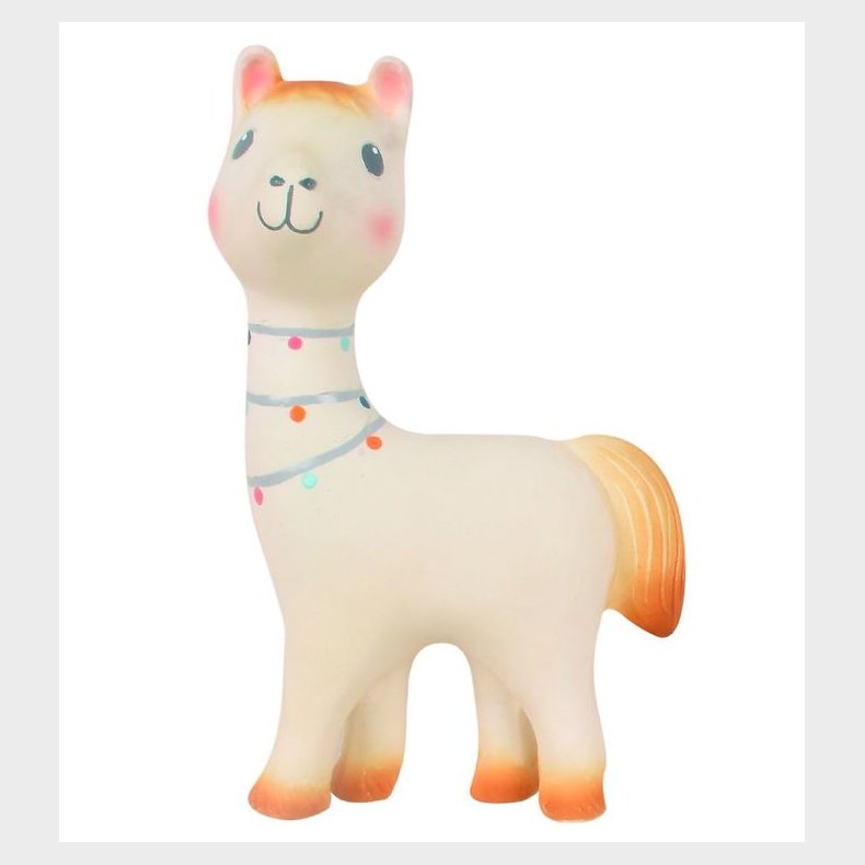 Tikiri Biderangle - Naturgummi - Lama - Hvid