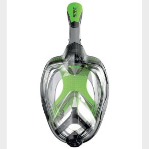 Seac Snorkelmaske - Unica - Sort/Lime