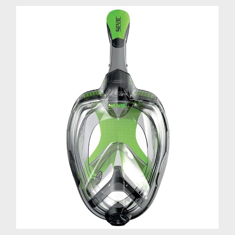 Seac Snorkelmaske - Unica - Sort/Lime