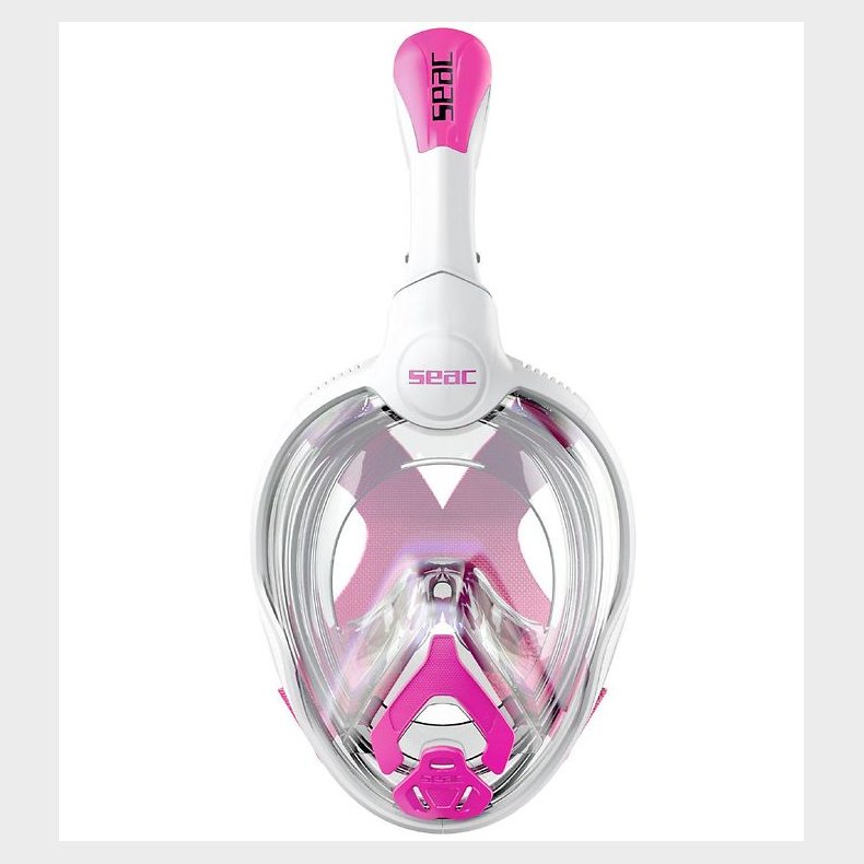Seac Snorkelmaske - Unica Junior - Hvid/Pink