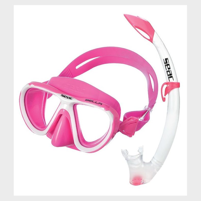 Seac Snorkelst - Bella - Pink/Hvid