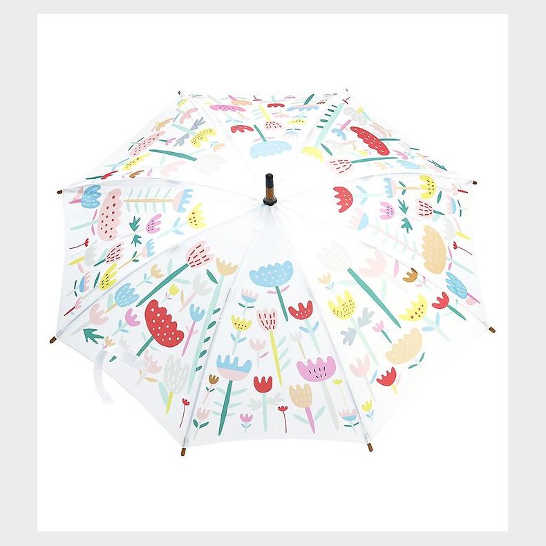 Vilac Paraply Til Brn - Blomsterpige - Pink