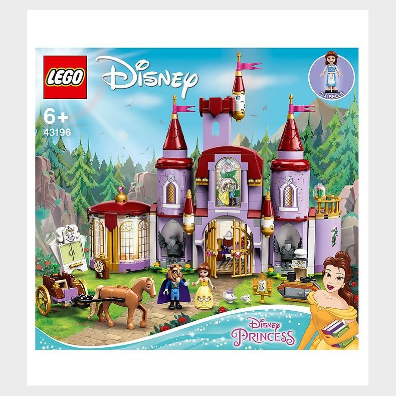 LEGO Disney Princess - Belle og Udyrets Slot 43196 - 505 Dele