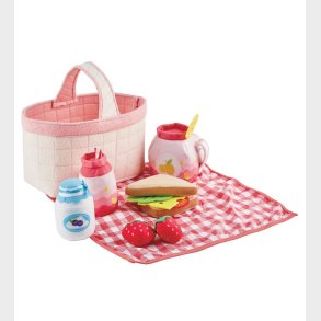 Hape Legemad - 12 dele - Picnic Kurv