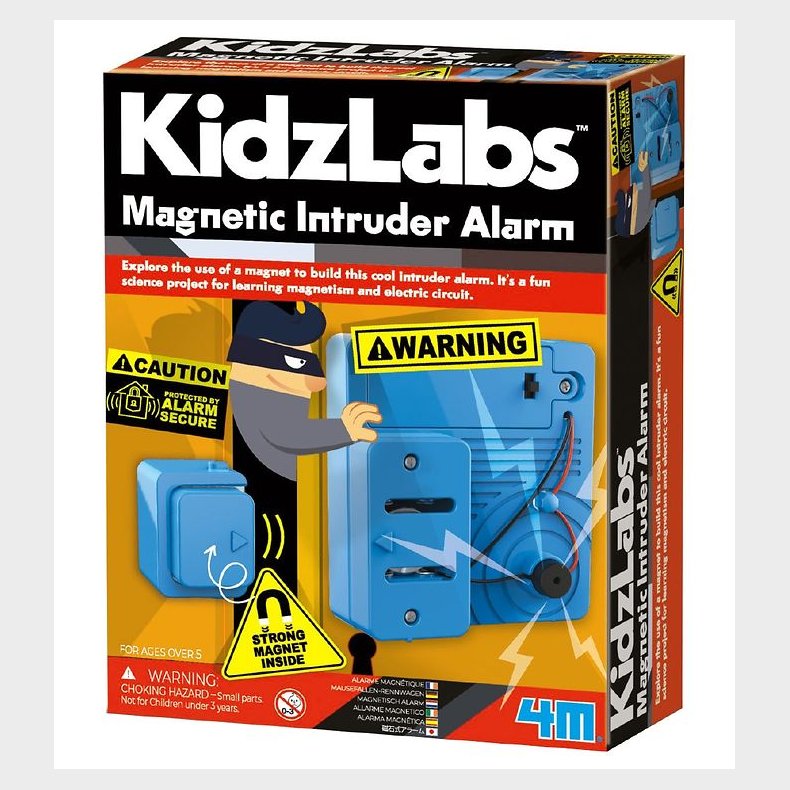 4M - KidzLabs - Magnetisk Tyverialarm