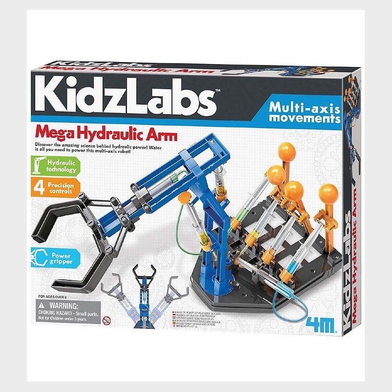 4M - KidzLabs - Mega Hydraulisk Arm