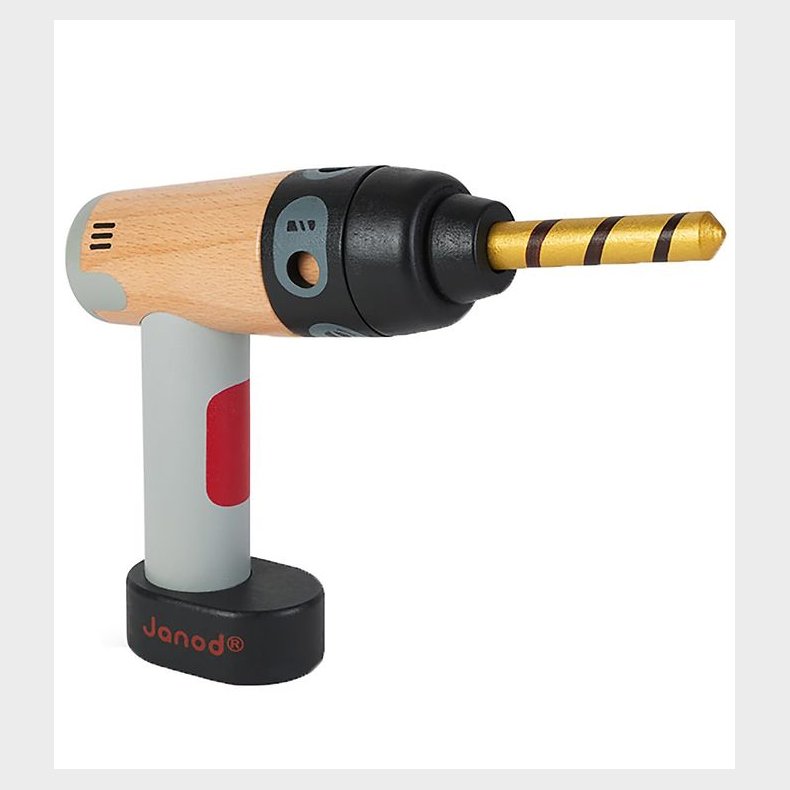 Janod Boremaskine - 18,5 cm - Tr