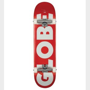 Globe Skateboard - 8,25'' - G0 Fubar Complete - Hvid/Rd