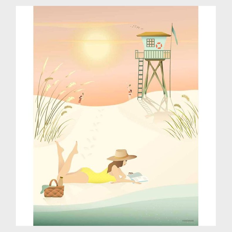 Vissevasse Plakat - 30x40 cm - Sunny Days