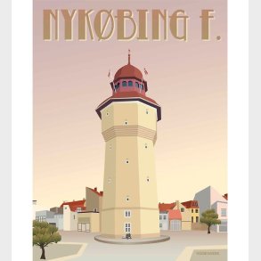 Vissevasse Plakat - 50x70 cm - Nykbing F.