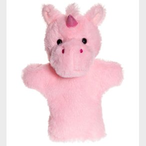 Teddykompaniet Hnddukke - 23 cm - Enhjrning