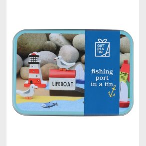 Gift In A Tin Legest - Learn & Play - Fishing Port In A Tin