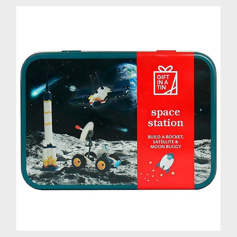 Gift In A Tin Byggest - Build - Space Station