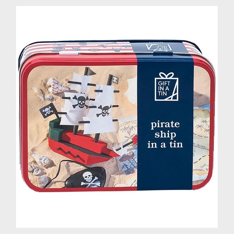 Gift In A Tin Byggest - Build - Pirate Ship In A Tin