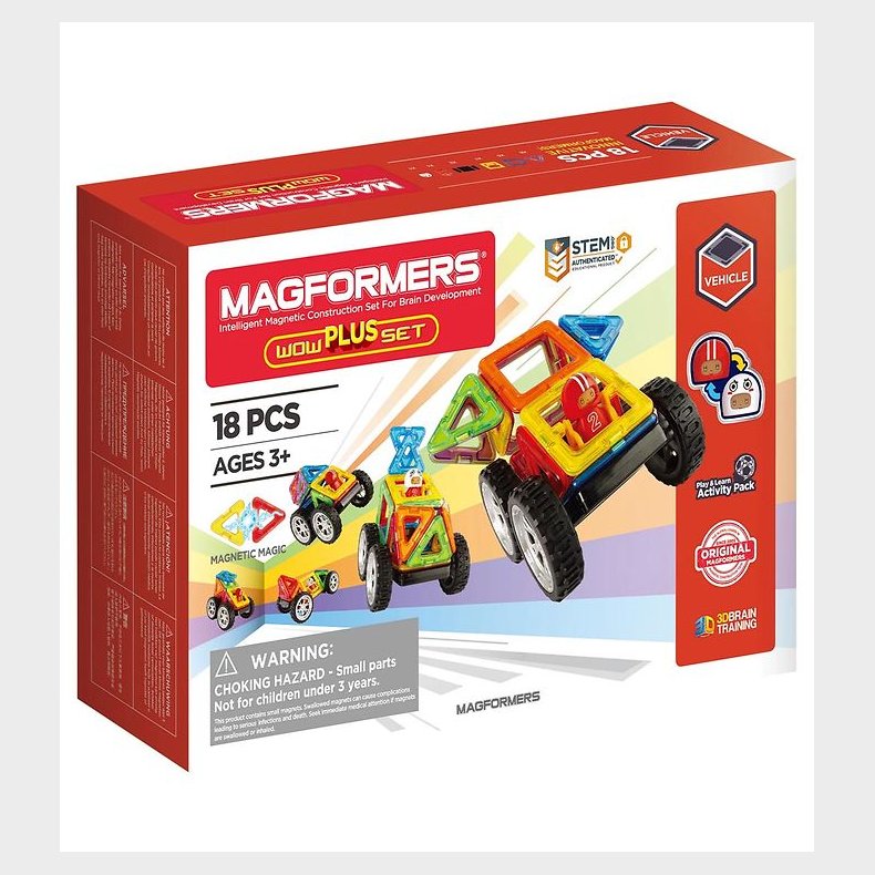 Magformers Wow Plus St - 18 Dele