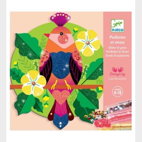 Djeco Kreast - Pailletter & Strass - Paradisio